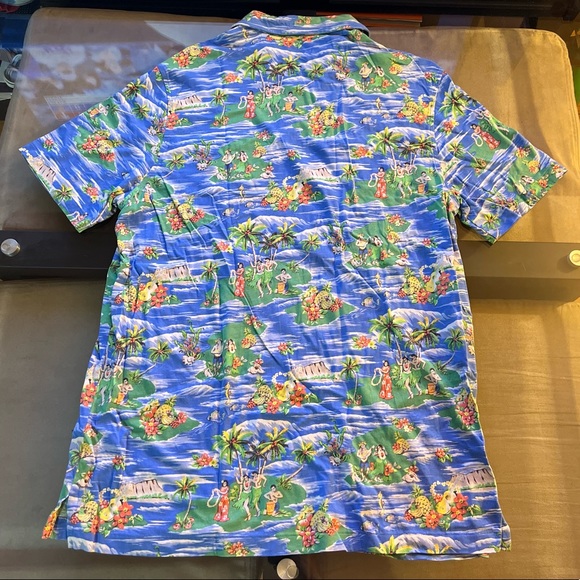 Ralph Lauren Hawaiian Polo Blue Size Large - Picture 3 of 5